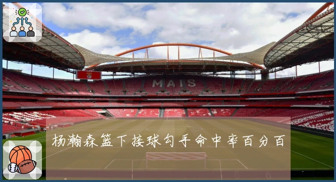 杨瀚森篮下接球勾手命中率百分百