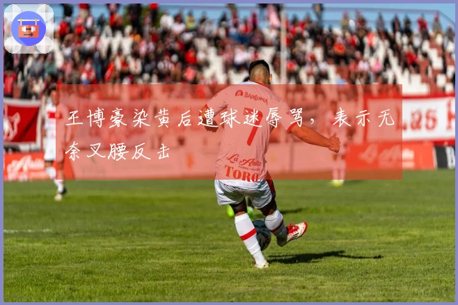 王博豪染黄后遭球迷辱骂，表示无奈叉腰反击