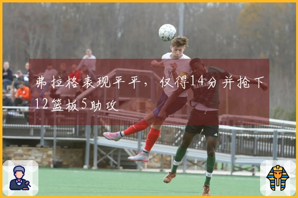 弗拉格表现平平，仅得14分并抢下12篮板5助攻