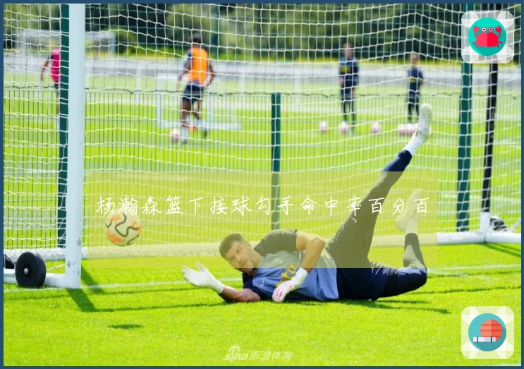杨瀚森篮下接球勾手命中率百分百