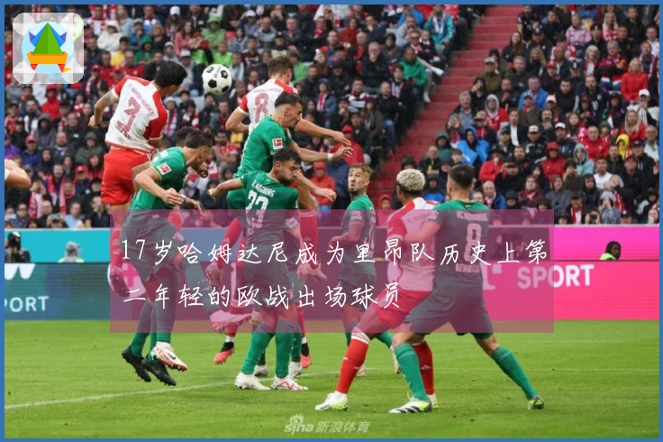 17岁哈姆达尼成为里昂队历史上第二年轻的欧战出场球员